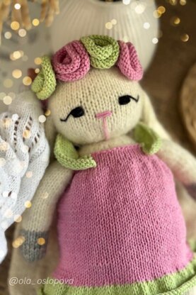 Knitting Bunny Toy Pattern