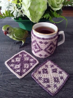 Diamond Daze Cosy & Coasters