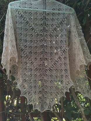 Buddleia Shawl