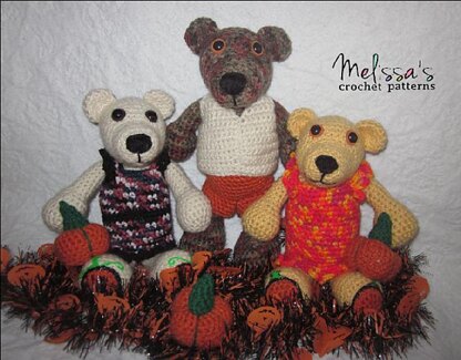 Halloween Pumpkin Bears - Halloween MCAL