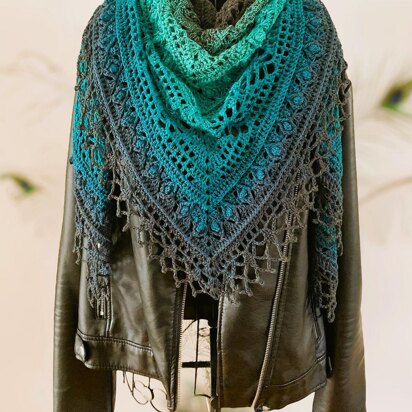 Triangular Scarf "Leukone"