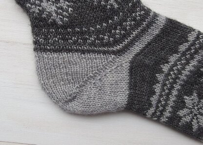 Winter Socks pattern by Hilke Buss