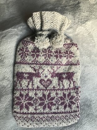 Nordic Hot Water Bottle Cover