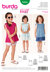 Burda 9416 Girls Tops and Dresses Sewing Pattern