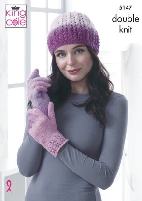 Hat, Cowl, Gloves, Shoulder Cover, Socks and Helmet in King Cole Curiosity DK - 5147 - Downloadable PDF