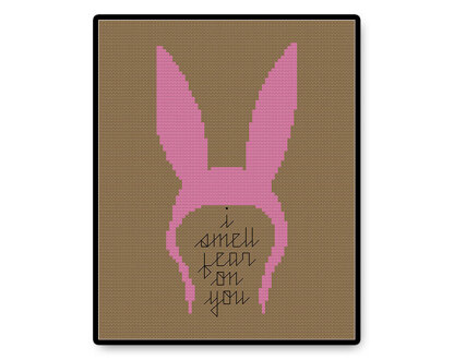 I Smell Fear - PDF Cross Stitch Pattern