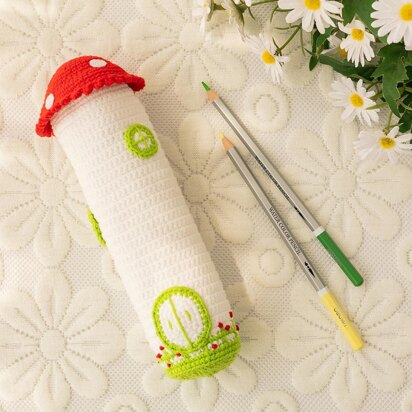 Pencil Case – Mushroom House