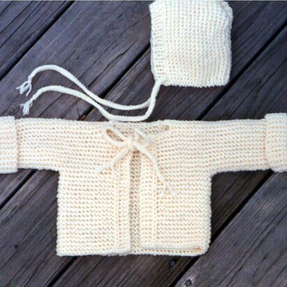 Quick Baby Sweater Set