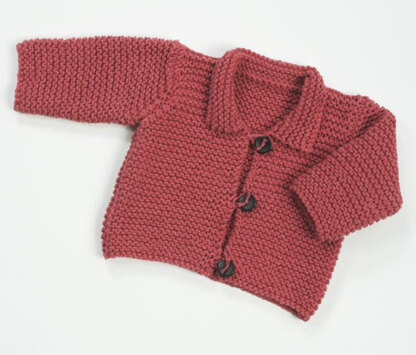 Jacket in Plymouth Yarn Jeannee Chunky - 1383 - Downloadable PDF