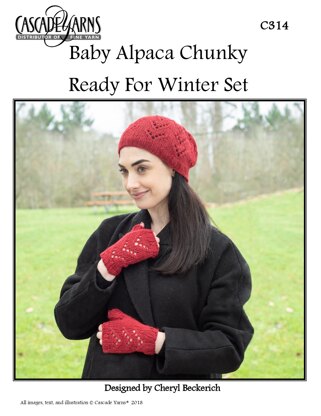 Ready for Winter Set in Cascade Baby Alpaca Chunky - C314 - Downloadable PDF
