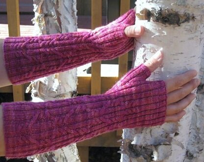 Vertigo Fingerless Gloves