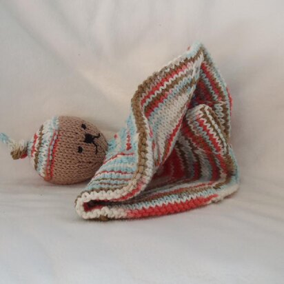 Teddy Blanket - knitting pattern