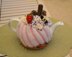 Strawberry Ice Cream Swirl Tea Cosy