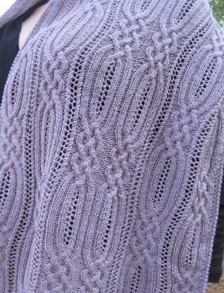 Lake George Cable Lace Shawl