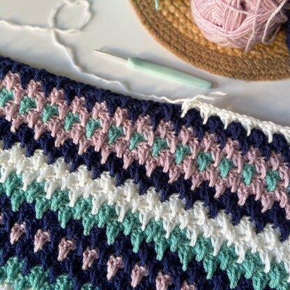 Alma - The Spiky Granny Blanket