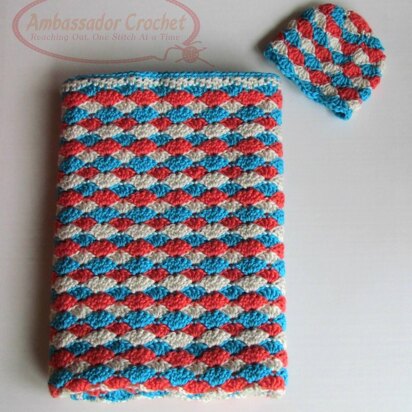 Coral Reef Baby Blanket