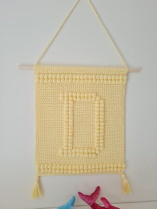 Letter D Wallhanging