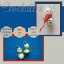 Mini Snowman Christmas Earrings