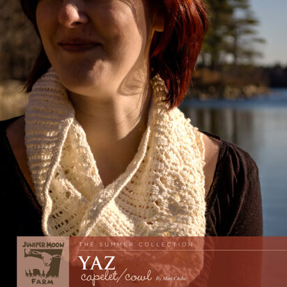 Yaz Capelet/Cowl in Juniper Moon Farm Zooey