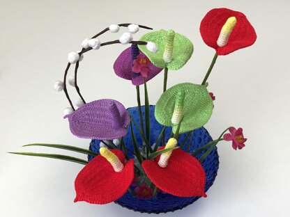Crochet Anthurium Pattern