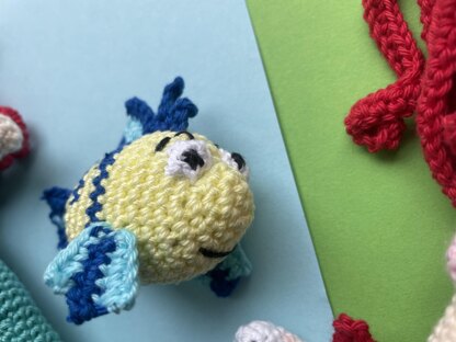 Mermaid amigurumi doll