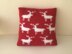 Christmas Reindeer Cushion