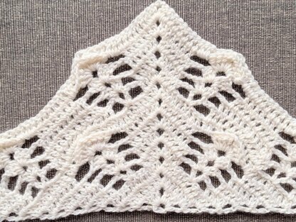 Triangle Crochet Shawl #54