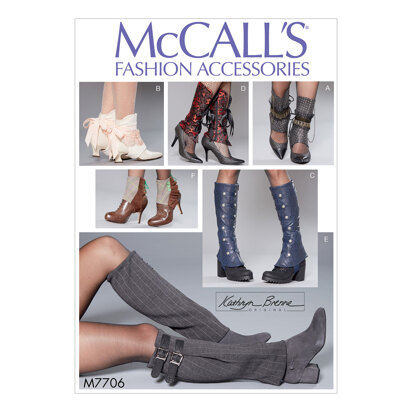 McCall's Misses' Spats M7706 - Paper Pattern One Size Only