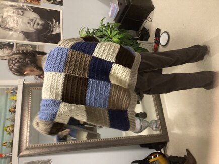 Patchwork party cardi #5