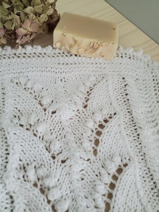 Lily of the Valley Face Cloth