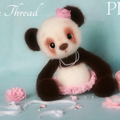 Bamboo Kisses, the Panda Bear Amigurumi