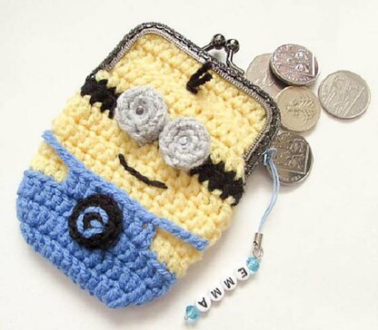 Funny Character Coin Purse Crochet pattern by Wistfully Woolen LoveCrafts