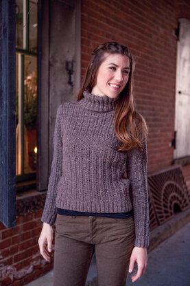 Gertie Sweater in Berroco Remix - PDF336-6