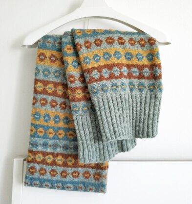 SOOMAA Fair Isle Scarf