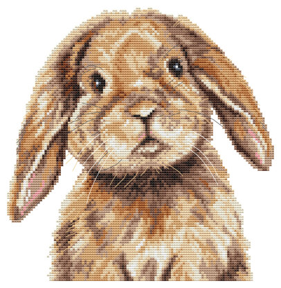 Creative World of Crafts Bunny Cross Stitch Kit