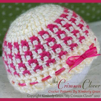 Baby Beanie - "Cross My Heart Hat"