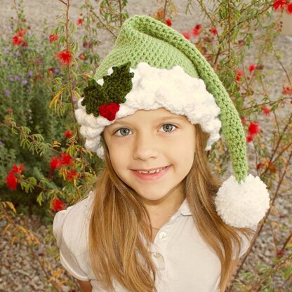 Fancy Santa/Elf Hat & Ear Warmer