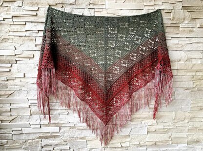 Triangular Scarf "Irene"