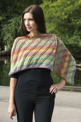 Cascade Yarns W689 Rainbow Wrap (Free)