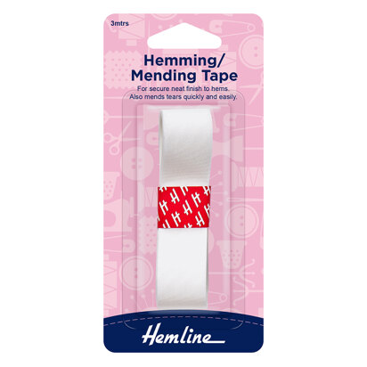 Hemline Hemming Tape 3m x 20mm - White