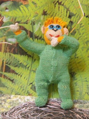 Oscar's Monkeygro knitting pattern