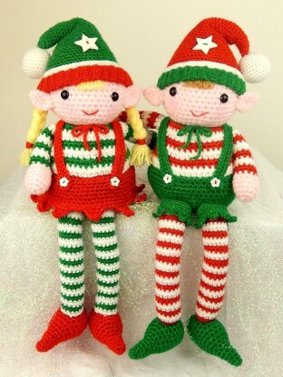 Evie and Elvis the Christmas Elves