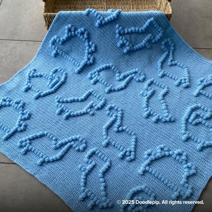 Bobble Crochet Dinosaur