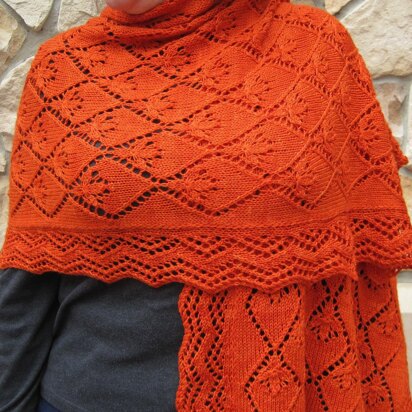 Mandarin Lace Shawl