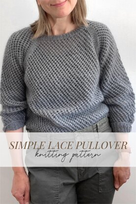 Simple Lace Pullover