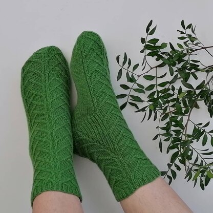 Tread mark socks