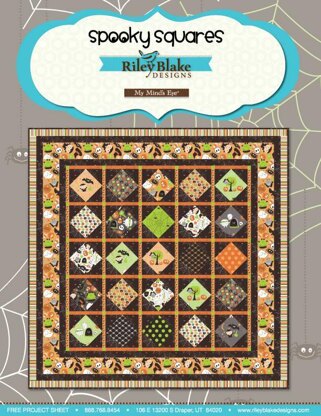 Riley Blake Spooky Squares - Downloadable PDF