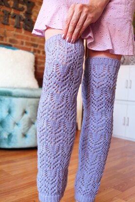 "Lace For Days" Leg Warmers