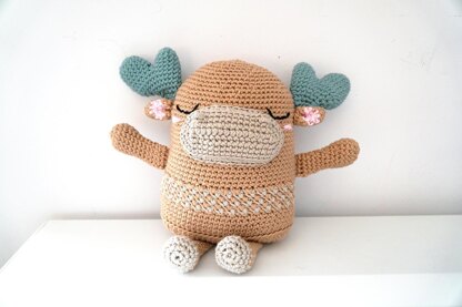 Rufus the Moose Amigurumi