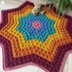 Nebula Bobble Star Dark Rainbow Blanket